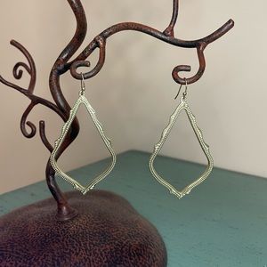 Gold Geometric Minimalist Kendra Scott Earrings